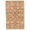 Hand Knotted Wool Area Rug in Red