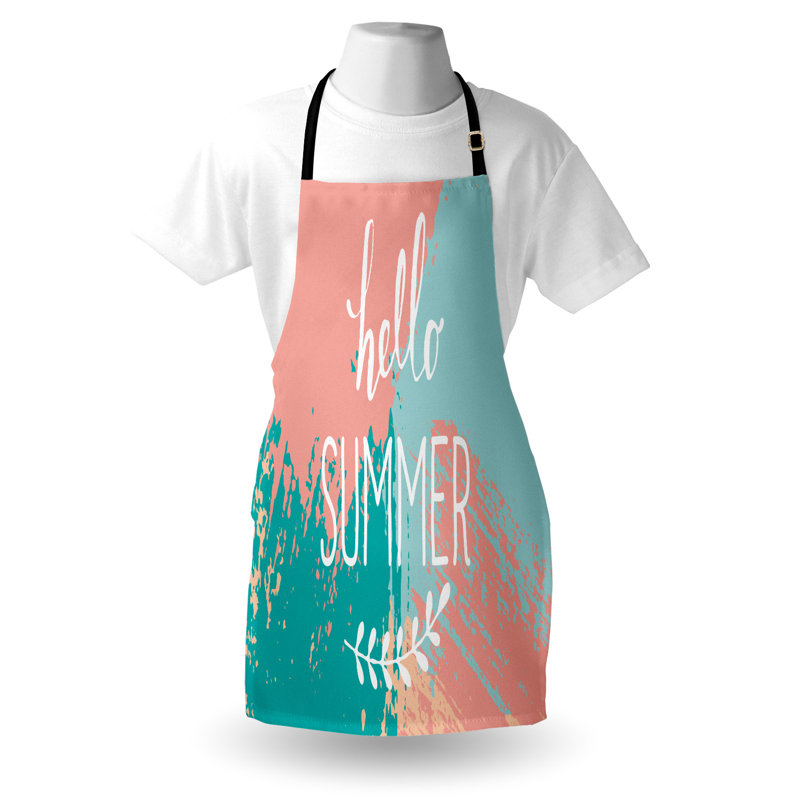 No Pattern Bib Apron