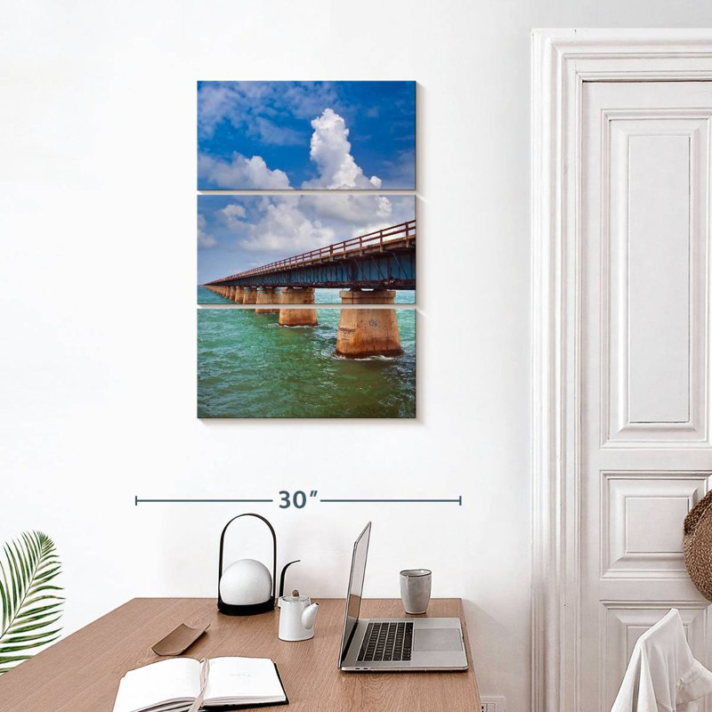 Lilie Old Seven Mile Bridge, H 32 po x l 20 po