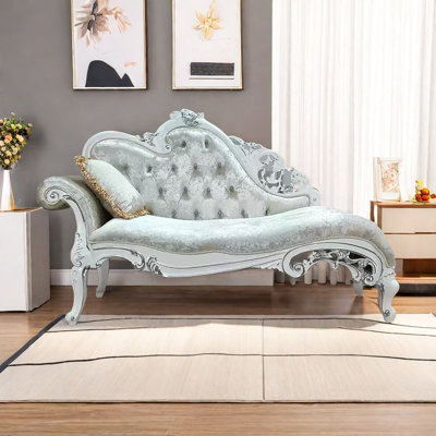 Chaise longue - Structure en bois massif confortable