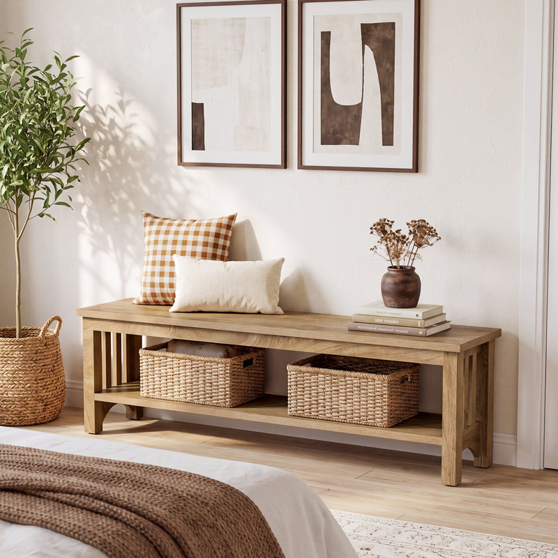160 cm Shoe Storage Bench