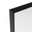 Miroir de salle de bain surdimensionné à fixation murale, miroir mural vertical horizontal à cadre suspendu en aluminium, miroir pleine grandeur pour le salon de la chambre à coucher, noir, 72 po x 48 po-1704016756