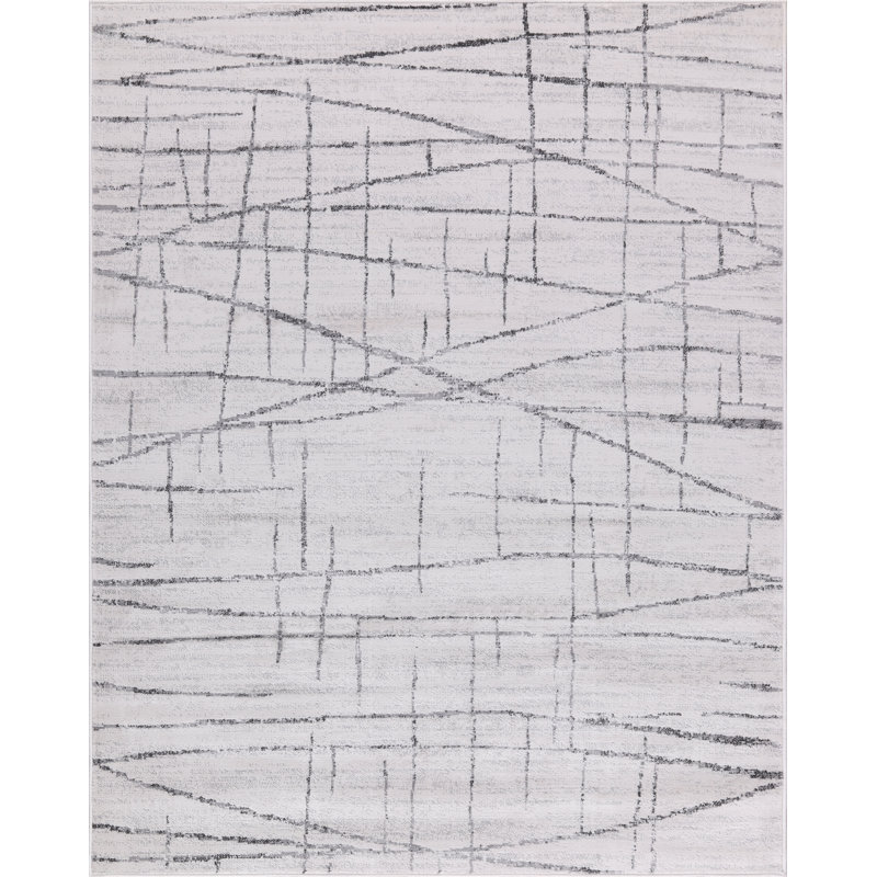 Low-Pile Pierce Rug, Rectangle 7'9" x 10'