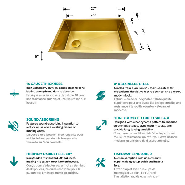 Dimensions du produit