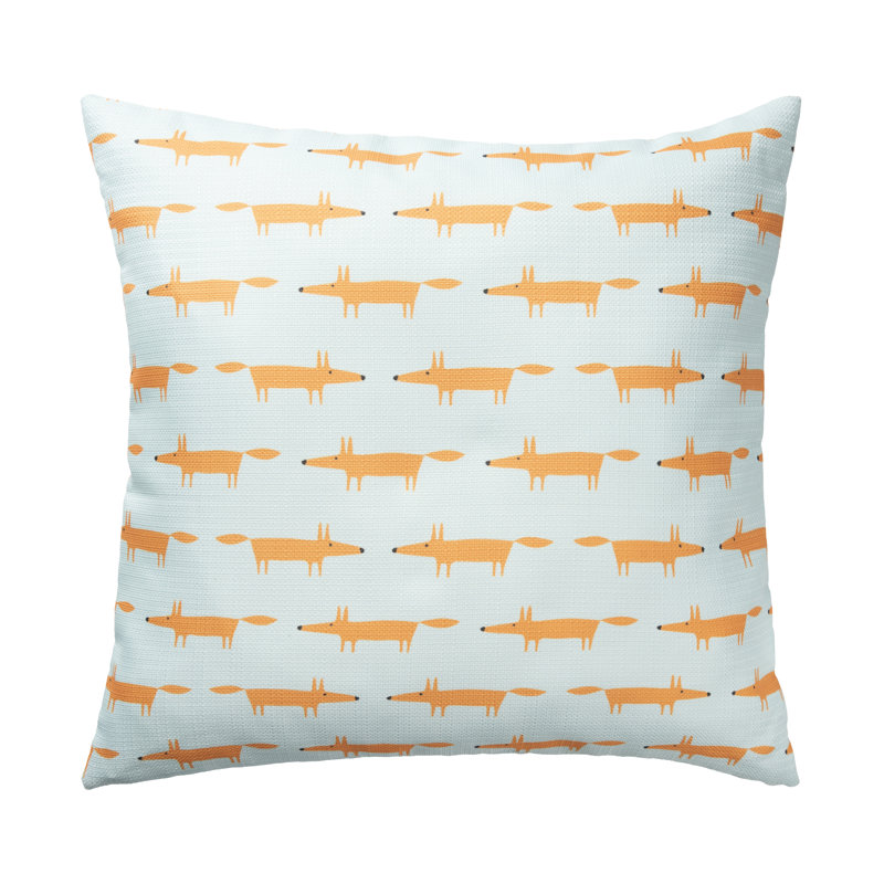 SIC M. Fox-Sky et Tangerine, 18 po x 18 po