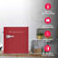 Frigidaire Pi. Réfrigérateur compact rétro avec refroidisseur, réfrigérateur de comptoir avec ouvre-bouteille intégré-98742346