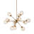 Orrhaen 12-Light Chandelier with Oversized Globe Bulbs-1804594026
