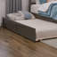 Lit plateforme en bois massif avec lit gigogne Elliana-406138515-406138517