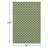 Icon Geometric Indoor Outdoor Green Rug-108737933