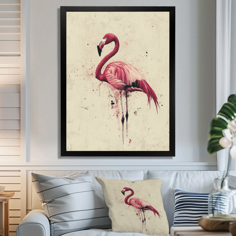 Cohdwell - animaux, art mural, Noir, H 20 po x l 12 po, Picture Framed