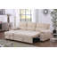 Canapé-lit modulaire réversible en tissu de velours 97,5 po Kipling-121052243-121052246