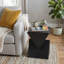 Table de bout à motif géométrique Modern Farmhouse-2053113038