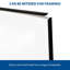 Rail en plastique de 0,375 po de largeur