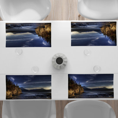 Polyester Abstract Rectangle Placemat
