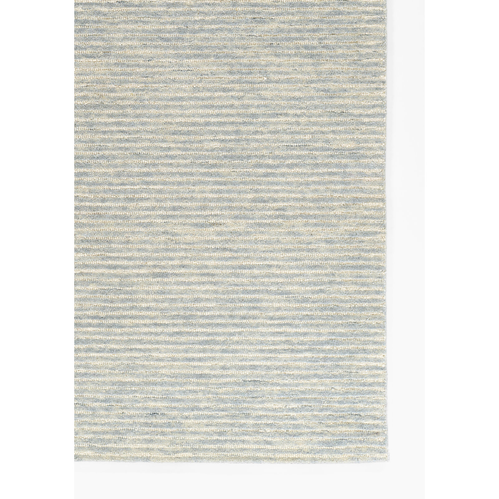  Charles Hand Tufted Wool Striped Blue Area Rug 5' X 8', 8' X 10'