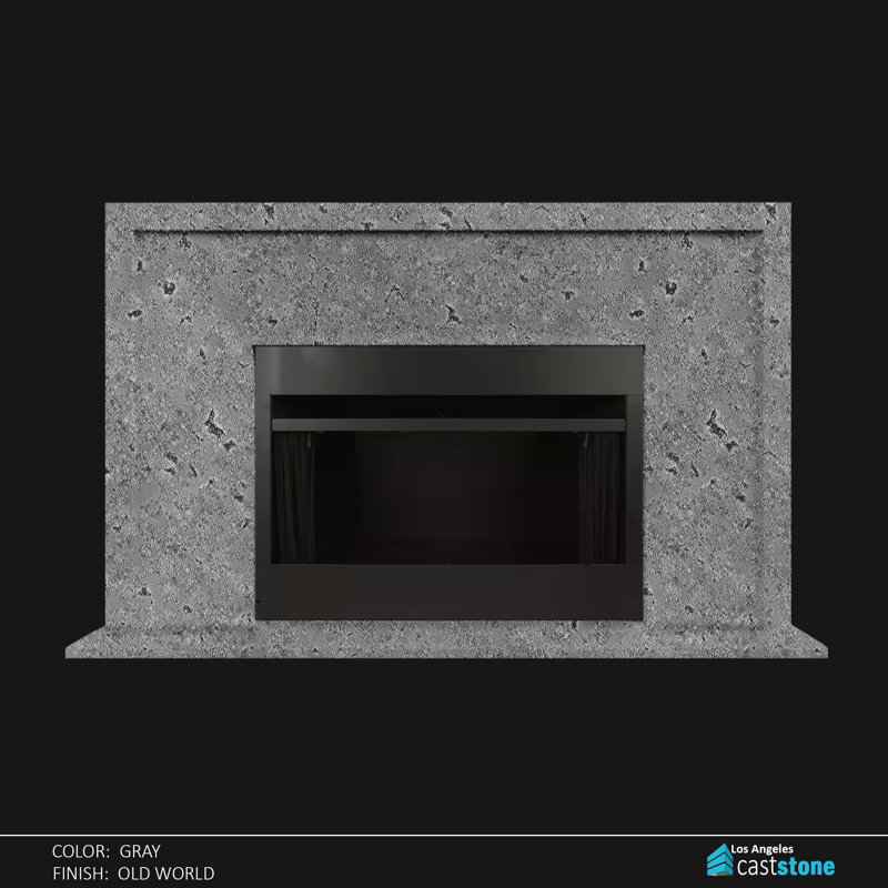 Phoenix Fireplace Surround, Gray 9