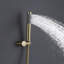 Système de douche mural pour salle de bain cox avec pomme de douche à pluie de 10 po cox-90562810