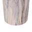 Table d'appoint sculpturale en simili marbre et travertin de 18,11 po de hauteur EOS de Eos-125959549