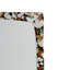 Drap-housse Ambesonne Earthy Flowers Rose Anemone Detais Ginger Chocolat Blanc