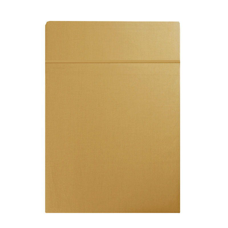 Gaynelle Satin Flat Sheet, 240 x 300 cm, Gold