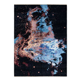 Overdyed One-of-a-Kind 9' 1" X 12' 1" Hand Knotted Area Rug