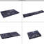 Tapis 6 x 9 lavables, à poils courts, antidérapants et pliables, parfaits pour la chambre à coucher, le salon, la cuisine, la salle à manger noir et gris doux Great Pet &-1022020283