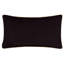 Groh Floral Black Rectangular Throw Cushion