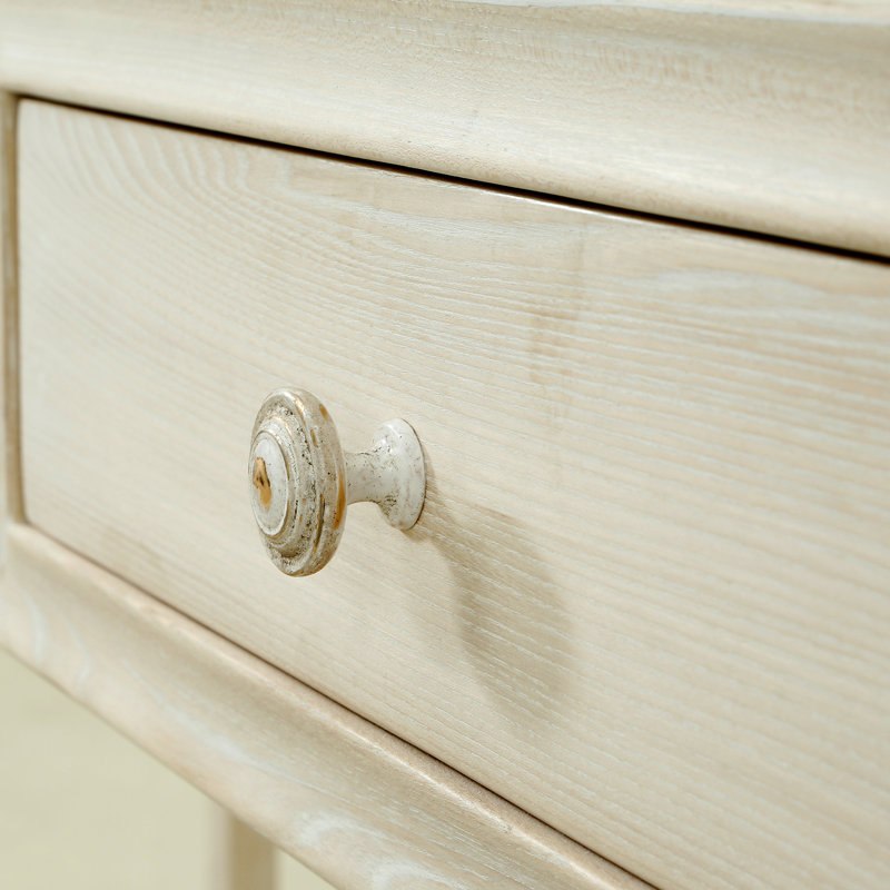 Asbel Solid Wood Writing Desk