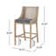Yaritza Solid Wood 30" Bar Stool-1389154862