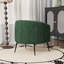 Chaise avec accoudoirs en chenille 29,9 po l 29,9 po Modern-291839116