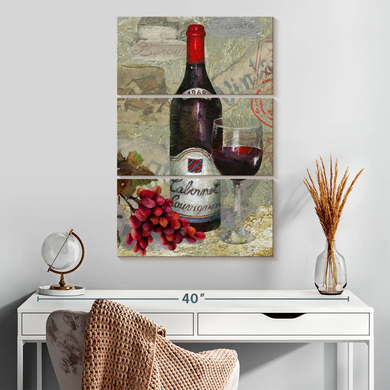 Yarlin Cabernet-Sauvignon, H 32 po x l 20 po