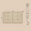 Commode double 6 tiroirs Evelyn-1069609475