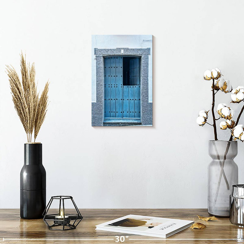 Lilie Blue Dutch Door, 12" H x 8" W