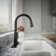 Simplice Touchless Pull-Down Kitchen Sink Faucet with Three-Function Sprayhead