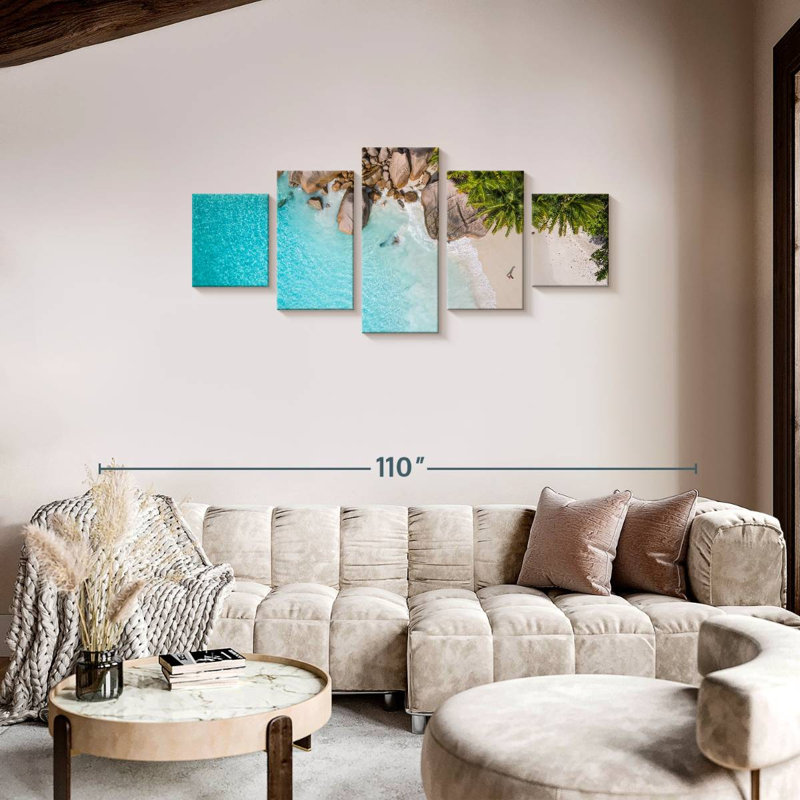 Shark Aydden Seychelles, 34" H x 74" W