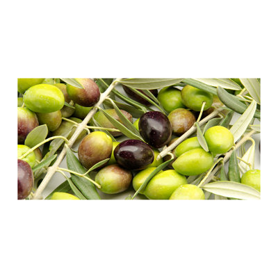 Fresh Olives - Wrapped Canvas Print