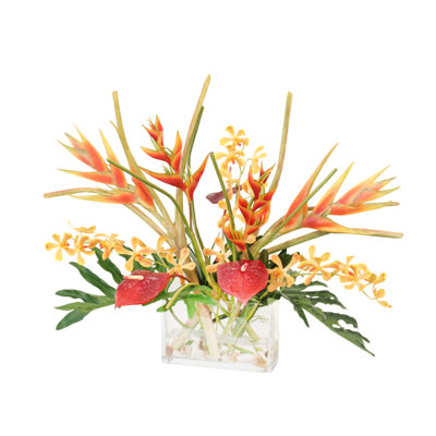 Clea Polysilk Arrangement in Vase