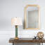Lampe de table colonne en métal texturé-100852270