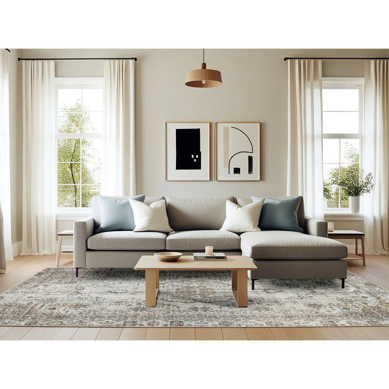 Pullman Oriental Indoor Rug, Rectangle 6' x 9'