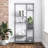Metal Bookcase Room Divider