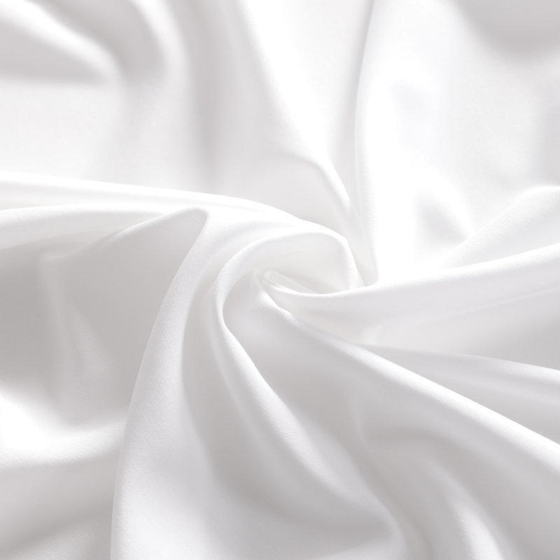 Silky Rayon From Bamboo-Polyester Bedding Set | Year-Round Cooling | Hypoallergenic Luxury Sheets?, White