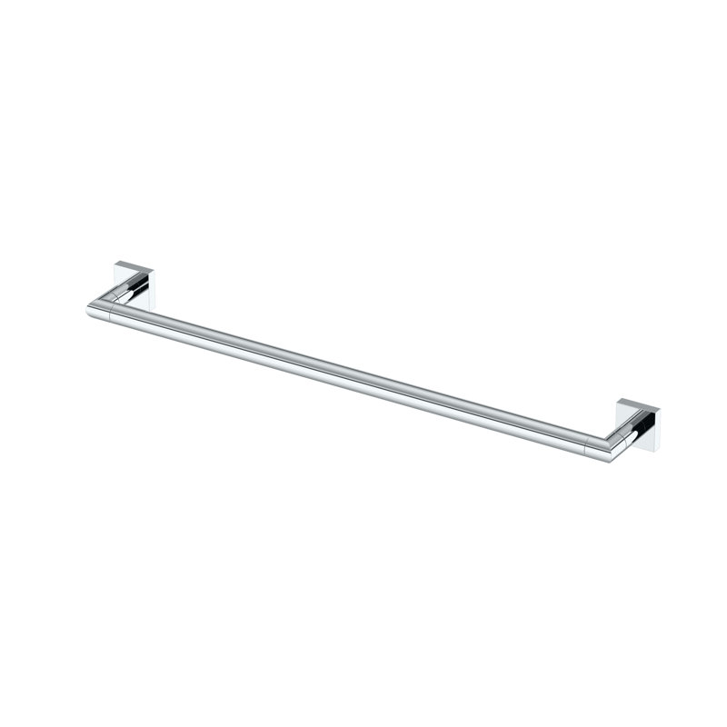 Porte-serviettes Glam Too, H 1,75 po x L 25,75 po x P 3,25 po, Chrome chrome
