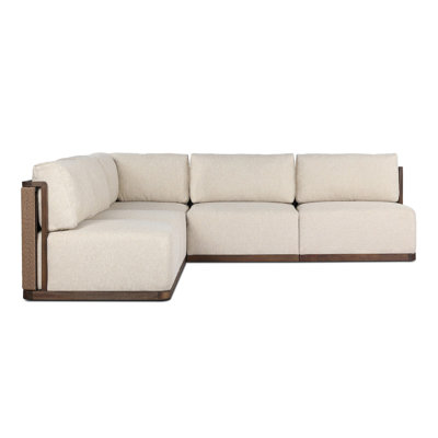 Brio Outdoor 5 - Seat Patio Sectional Set