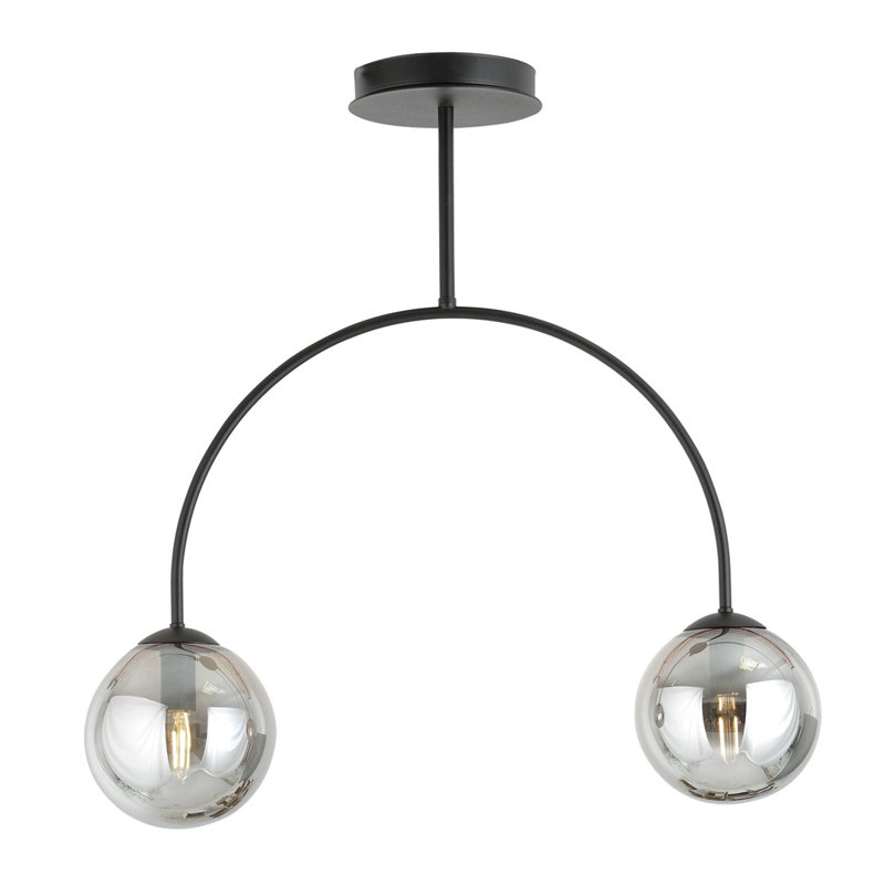 Averell 2 - Light Geometric Chandelier, Graphite
