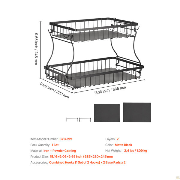 Dimensions du produit