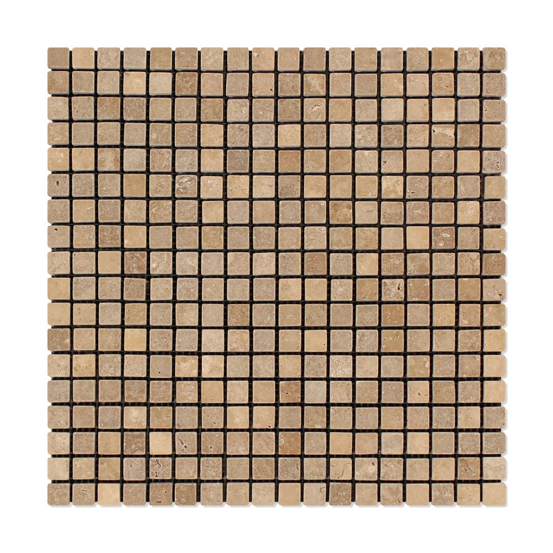 Carreau de mosaïque Noche Travertine