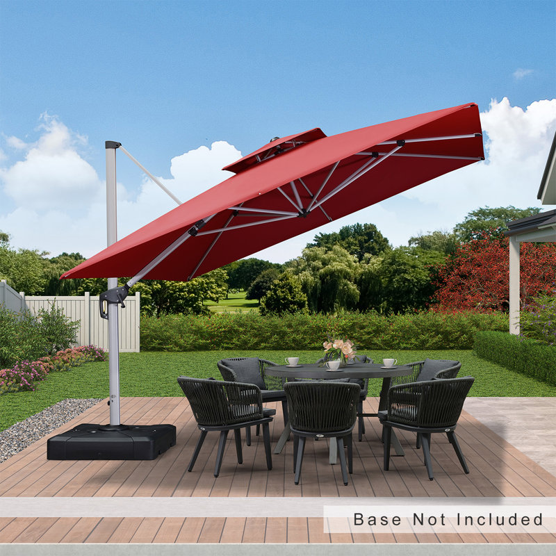 335cm Cantilever Parasol, Terracotta