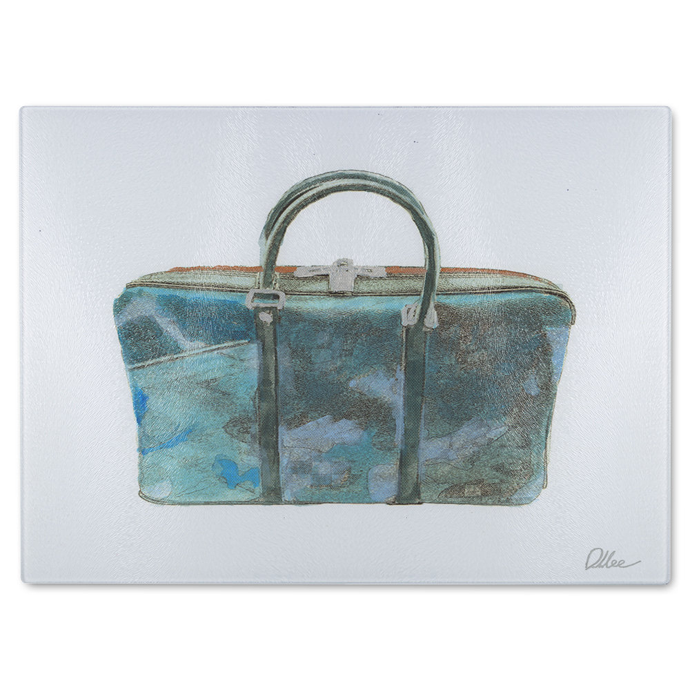 Handbag Glass Chopping Board
