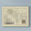 « antique map of the world », reproduction d’impression sur toile tendue-33522731