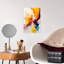Dynamic Color Fusion Abstract Colorful Modern Wall Art Print by Mauro - Wrapped Canvas Print-1542322041